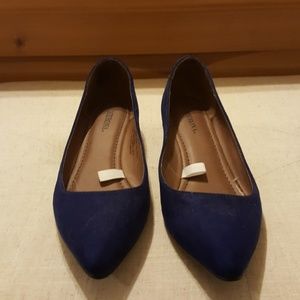 Blue flats